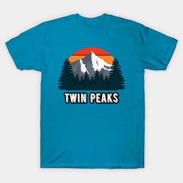 Twin Peaks T-Shirt by Canada Cities